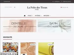 Sites similar to lafoliedestissus.fr
