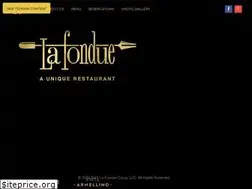 Sites similar to lafondue.com