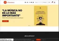 Sites similar to lafonoteca.net
