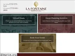 Sites similar to lafontainereceptionhalls.com