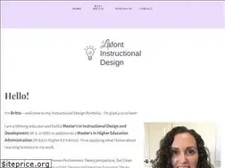 Sites similar to lafontinstructionaldesign.com