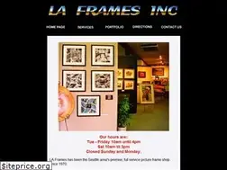 Sites similar to laframesinc.com