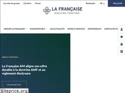 Sites similar to lafrancaise-gam.com