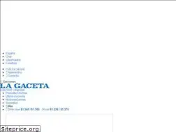 Sites similar to lagaceta.com