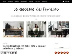 Sites similar to lagacetilladelalimento.com
