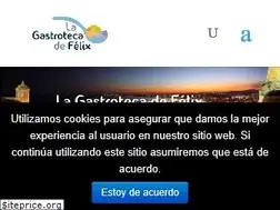 Sites similar to lagastrotecadefelix.com
