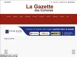 Sites similar to lagazettedescomores.com