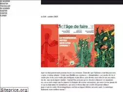 Sites similar to lagedefaire-lejournal.fr
