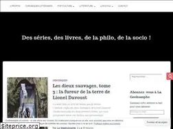 Sites similar to lageekosophe.com