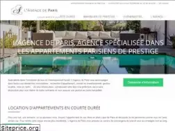 Sites similar to lagencedeparis.com