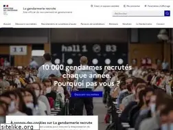 Sites similar to lagendarmerierecrute.fr