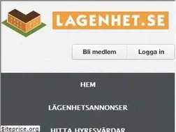 Sites similar to lagenhet.se