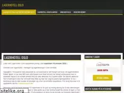 Sites similar to lagerhotelloslo.com