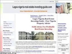 Sites similar to lagos-nigeria-real-estate-investing-guide.com