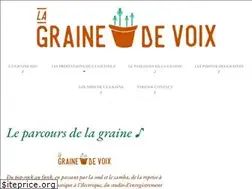 Sites similar to lagrainedevoix.com