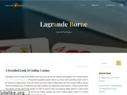 Sites similar to lagrandeborne.com