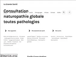 Sites similar to lagrandesante.com