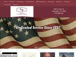 Sites similar to lagrangefunerals.com