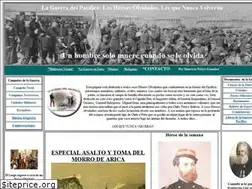 Sites similar to laguerradelpacifico.cl