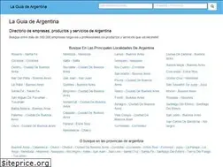 Sites similar to laguiadeargentina.com