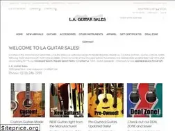 Sites similar to laguitarsales.com