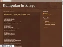 Sites similar to lagukita27.blogspot.com