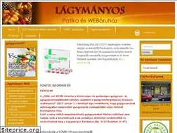 Sites similar to lagymanyospatika.hu