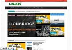 Sites similar to lahari.net