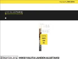 Sites similar to lahdenaluetaksi.fi