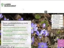 Sites similar to lahdenseurakunnat.fi