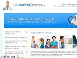 Sites similar to lahealthcareers.com