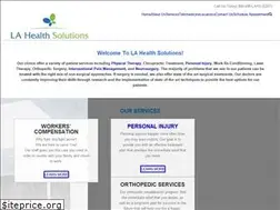 Sites similar to lahealthsolutions.com