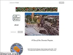 Sites similar to lahistoryarchive.org