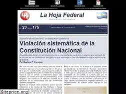 Sites similar to lahojafederal.com.ar