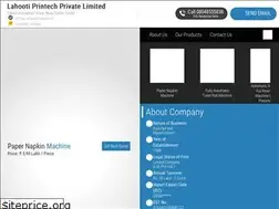Sites similar to lahootipapernapkinmachine.com
