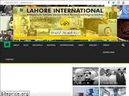 Sites similar to lahoreinternational.com