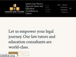 Sites similar to lahorelawtutor.com