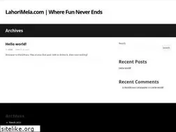 Sites similar to lahorimela.com