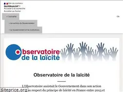 Sites similar to laicite.gouv.fr