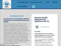 Sites similar to laicitequebec.org