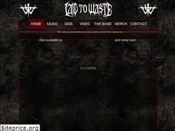 Sites similar to laidtowaste.nl
