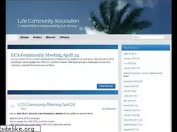 Sites similar to laiecommunityassociation.org