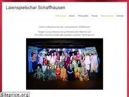 Sites similar to laienspielschar-schaffhausen.de