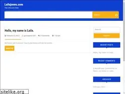 Sites similar to lailajones.com