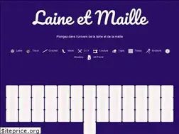 Sites similar to laine-et-maille.com