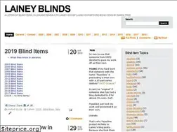 Sites similar to laineyblinds.blogspot.com