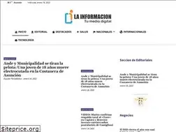 Sites similar to lainformacion.com.py