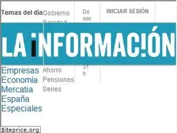 Sites similar to lainformacion.com