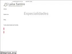 Sites similar to laisasantos.com.br