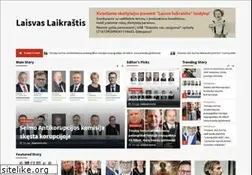 Sites similar to laisvaslaikrastis.lt
